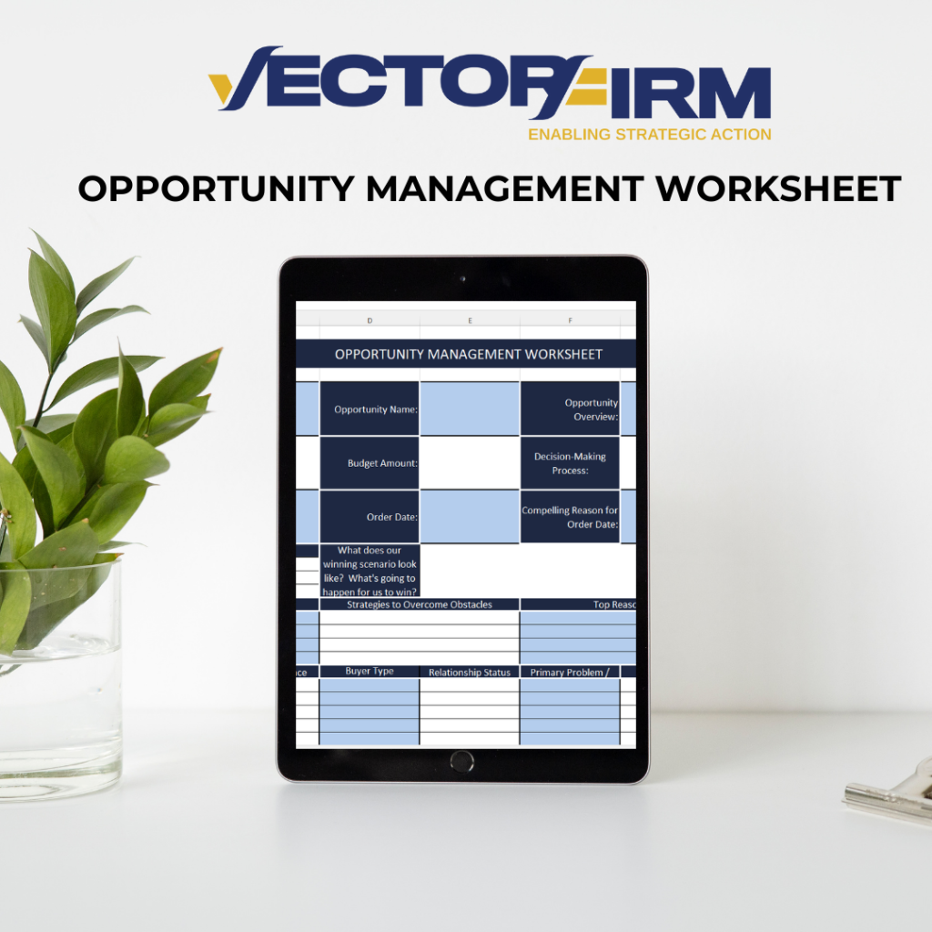 opportunity management worksheet